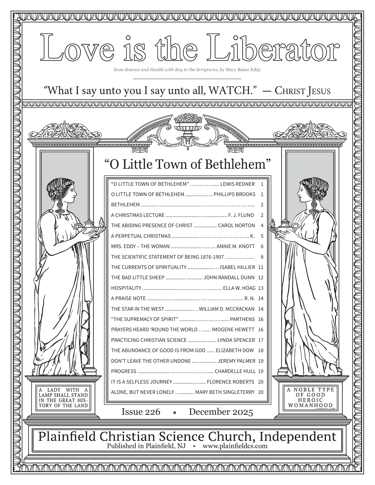 Love is the Liberator, issue 62